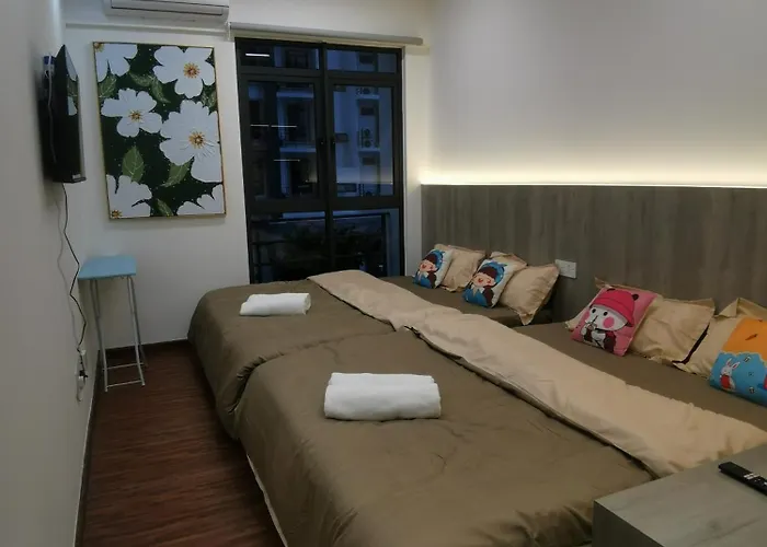 K Avenue B3A 2Bed Studio Room
